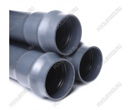 Труба Aquaviva НПВХ SDR26 d110*4.2 L-3000 (штука) Труба Aquaviva НПВХ SDR26 d110*4.2 L-3000 (штука)