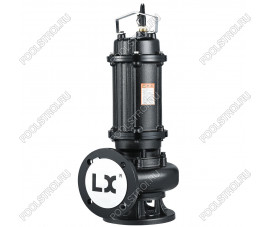Фекальный насос AquaViva LX 65WQ25-30T-4 кВт с канальным раб. колесом