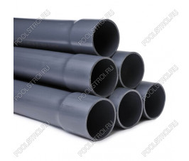 Труба Aquaviva ПВХ d110*4.2 PN 10 L-3 (штука) Труба Aquaviva ПВХ d110*4.2 PN 10 L-3 (штука)