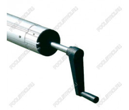 Штанга телескопическая для ролика из нерж. ст. 4.3-5.7м Flexinox