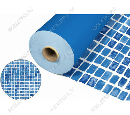 Пленка-мозаика для отделки бассейнов Mosaic-2 FXT008 2х25 (50 кв.м)
